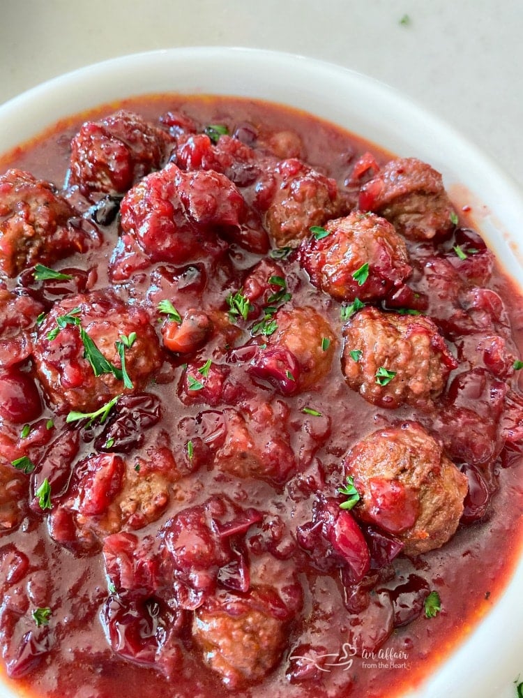 Dorothy’s Cranberry Meatballs