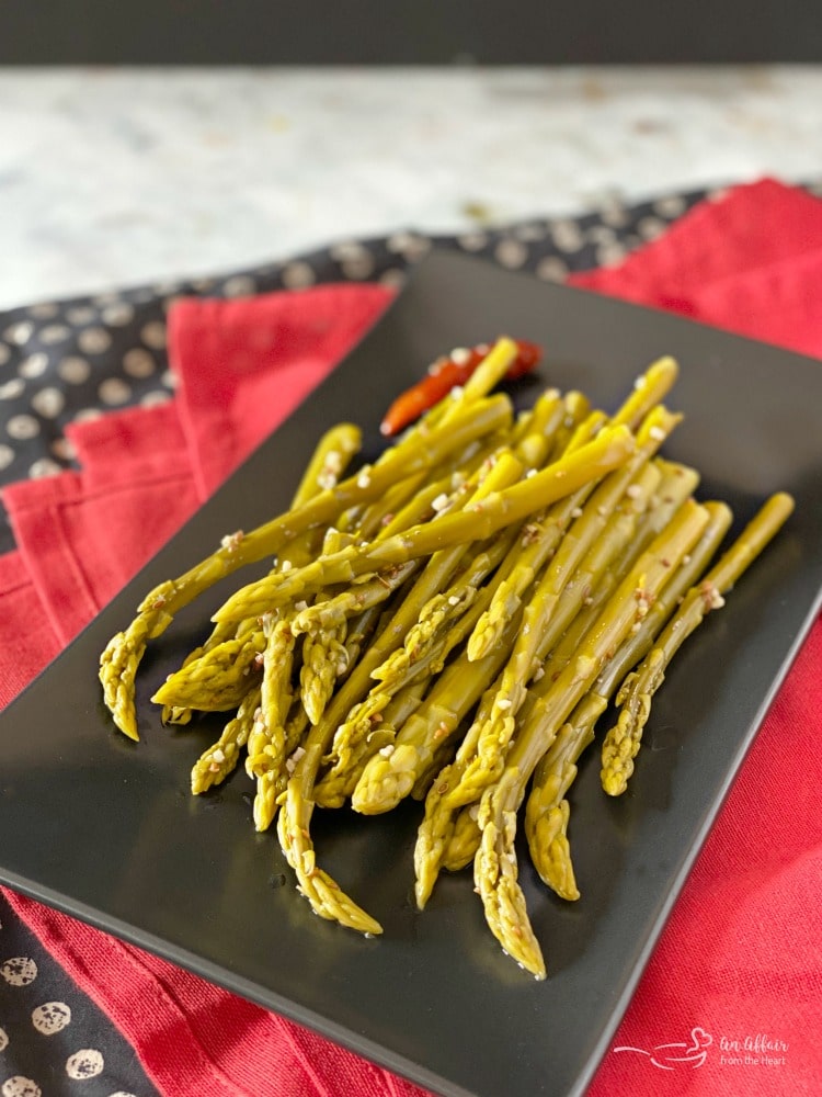 Bacon & Cheese Phyllo Wrapped Pickled Asparagus Hot Appetizer Recipe