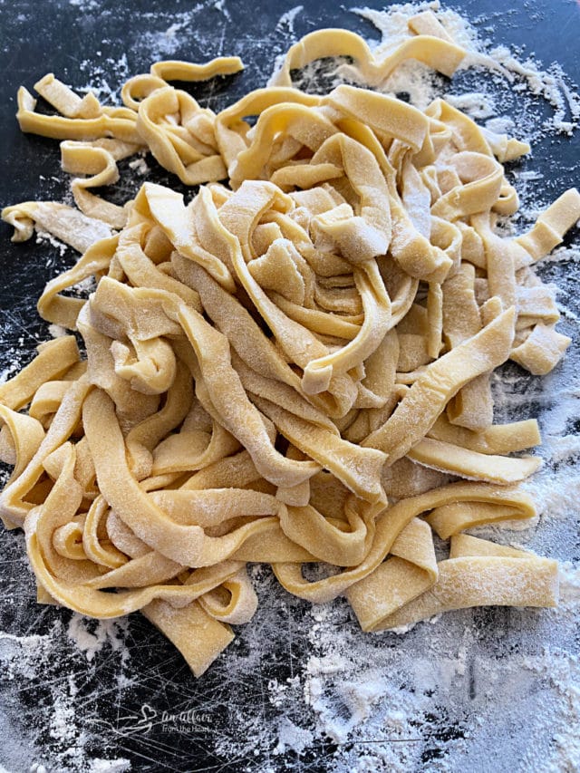 Homemade Egg Noodles - Like Mom and Grandma used to make!