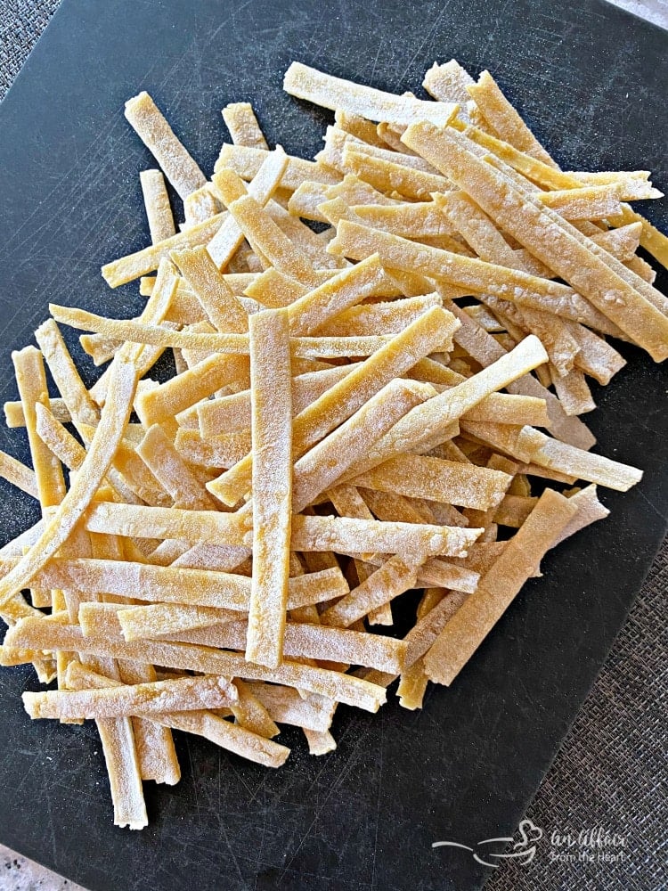 Homemade Egg Noodles Like Mom and Grandma used to make!