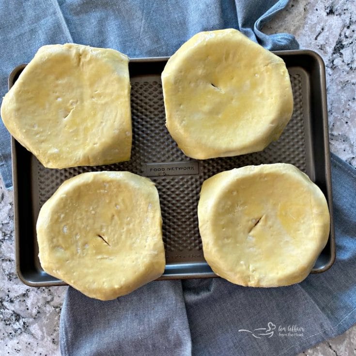 Reuben Pot Pies All of the flavors of a Reuben in an individual pot pie!