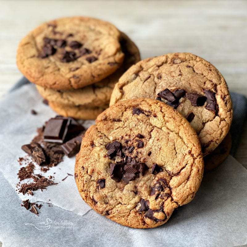 Big Bakery Style Brown Butter Chocolate Chunk Cookies