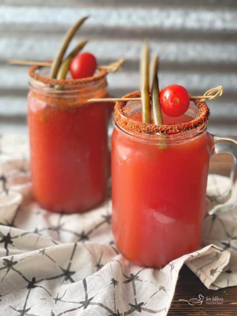 Kicked Up Red Beer in mugs