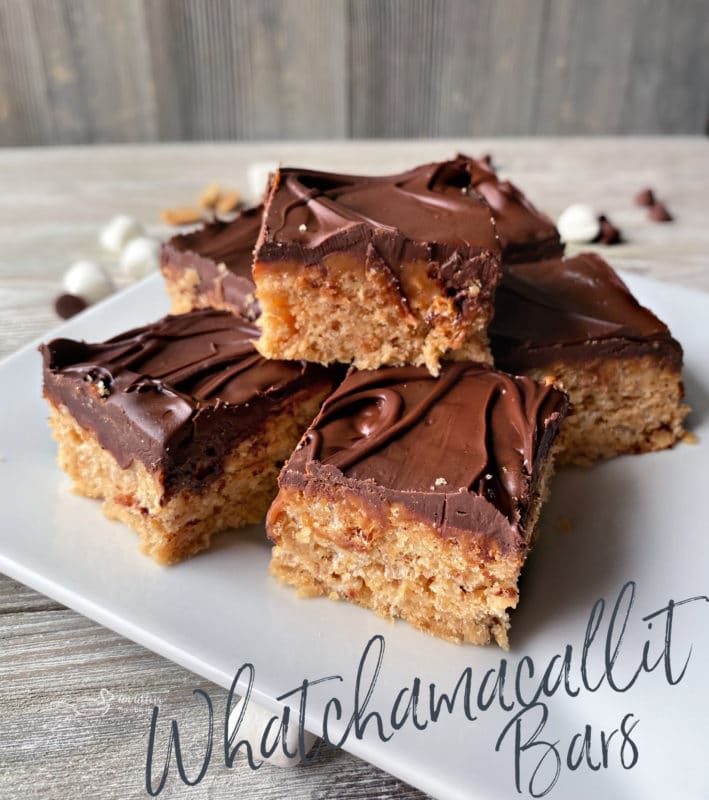 plated Whatchamacallit Bars