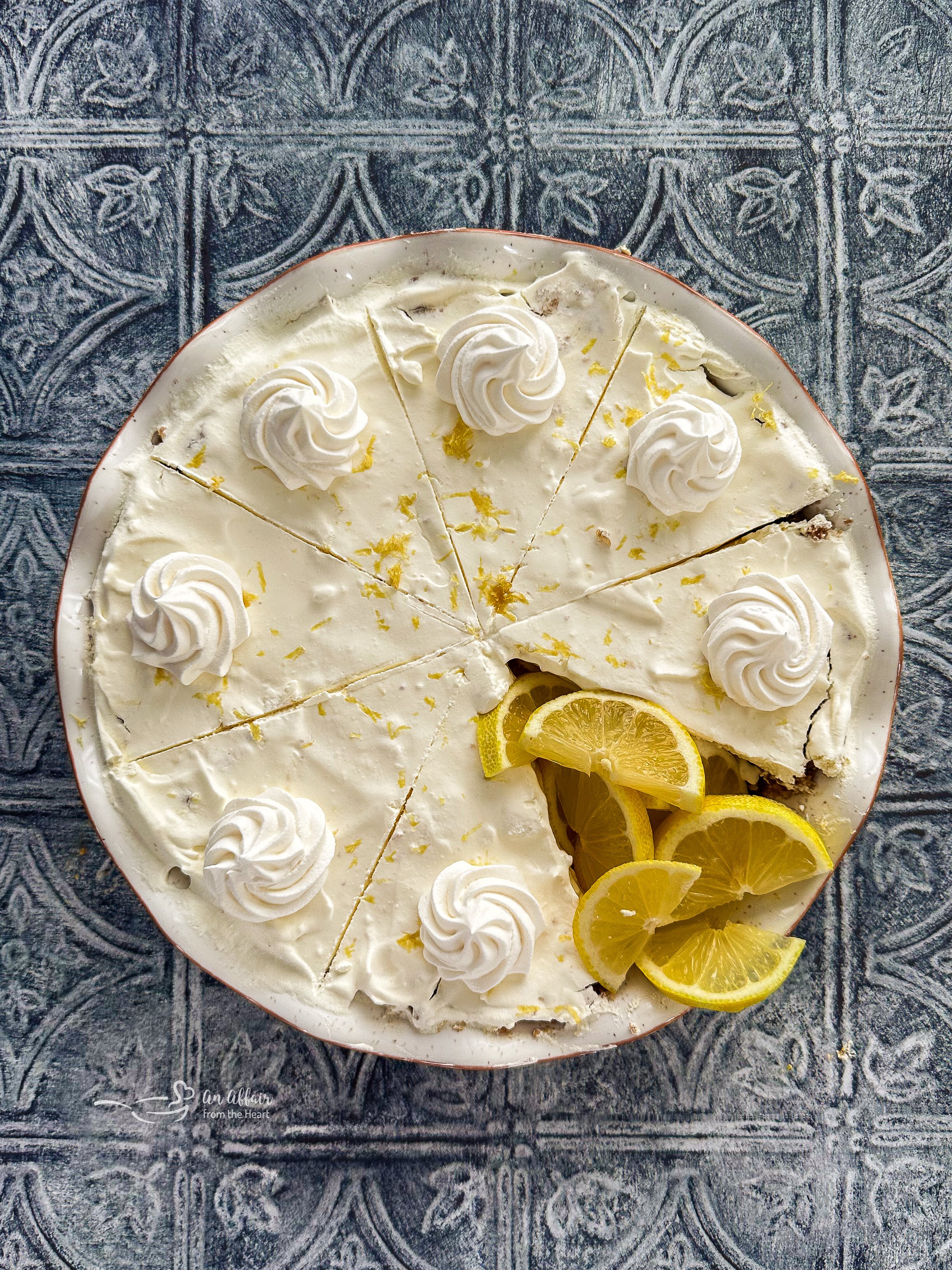 No Bake Lemon Icebox Pie