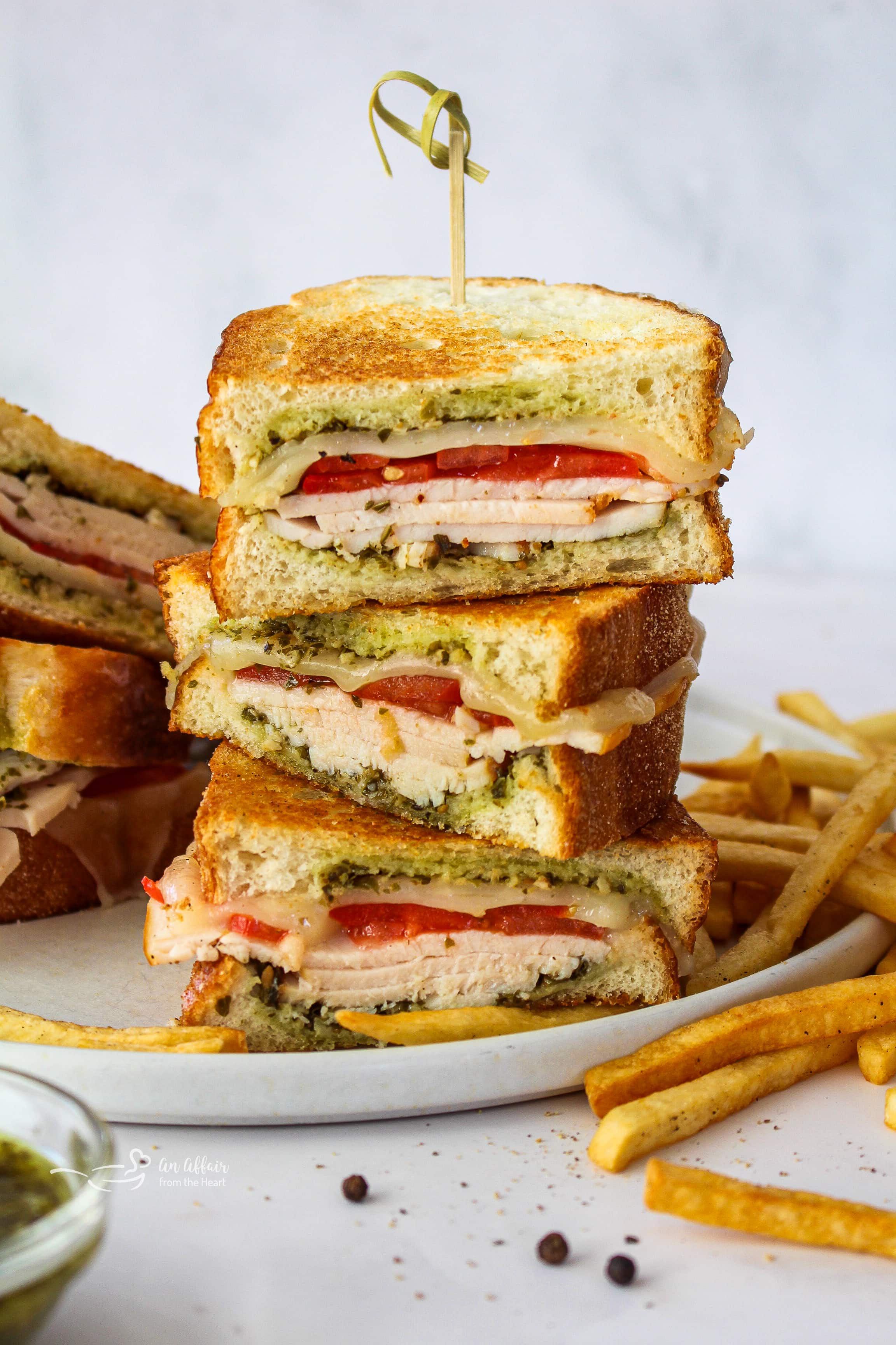 Grilled Turkey Havarti Sandwiches