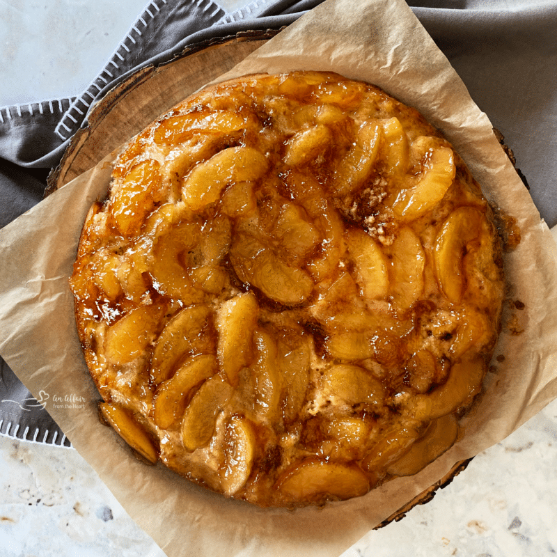 Skillet Apple Upside-Down Cake Recipe