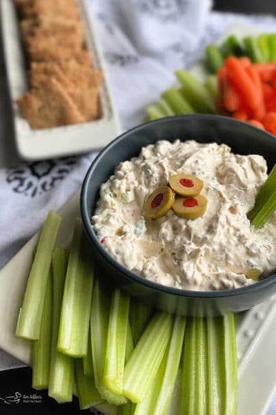 Olive Dip (Old Fashioned Stuffed Celery Dip)