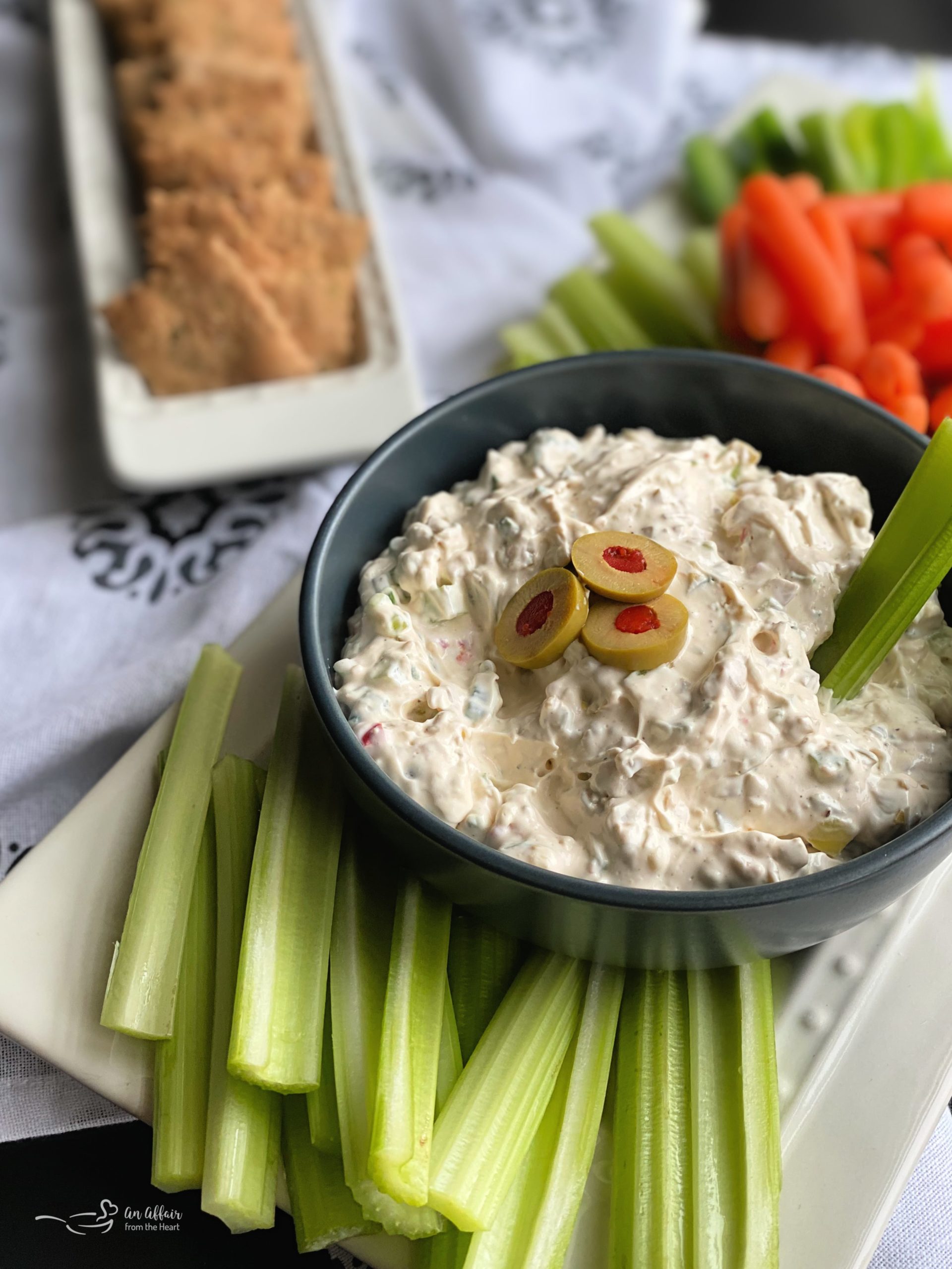 Olive Dip (Old Fashioned Stuffed Celery Dip)