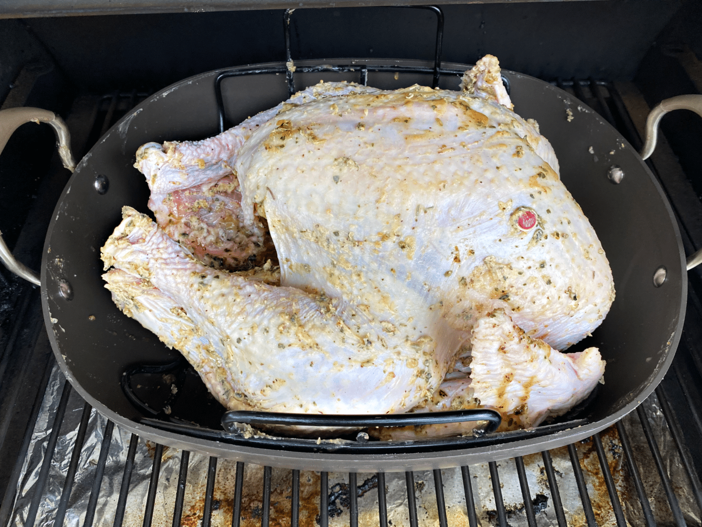 Smoked Turkey Recipe No Brine Juicy And Delicious From The Traeger