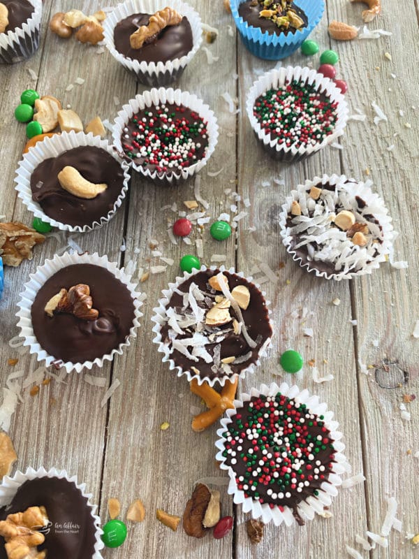 Homemade Chocolate Candy Cups - Simple Homemade Chocolates