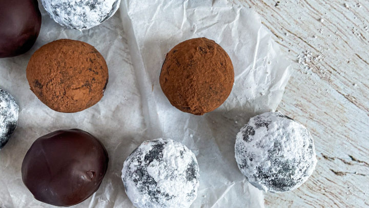 Chocolate Bourbon Balls - An Affair from the Heart