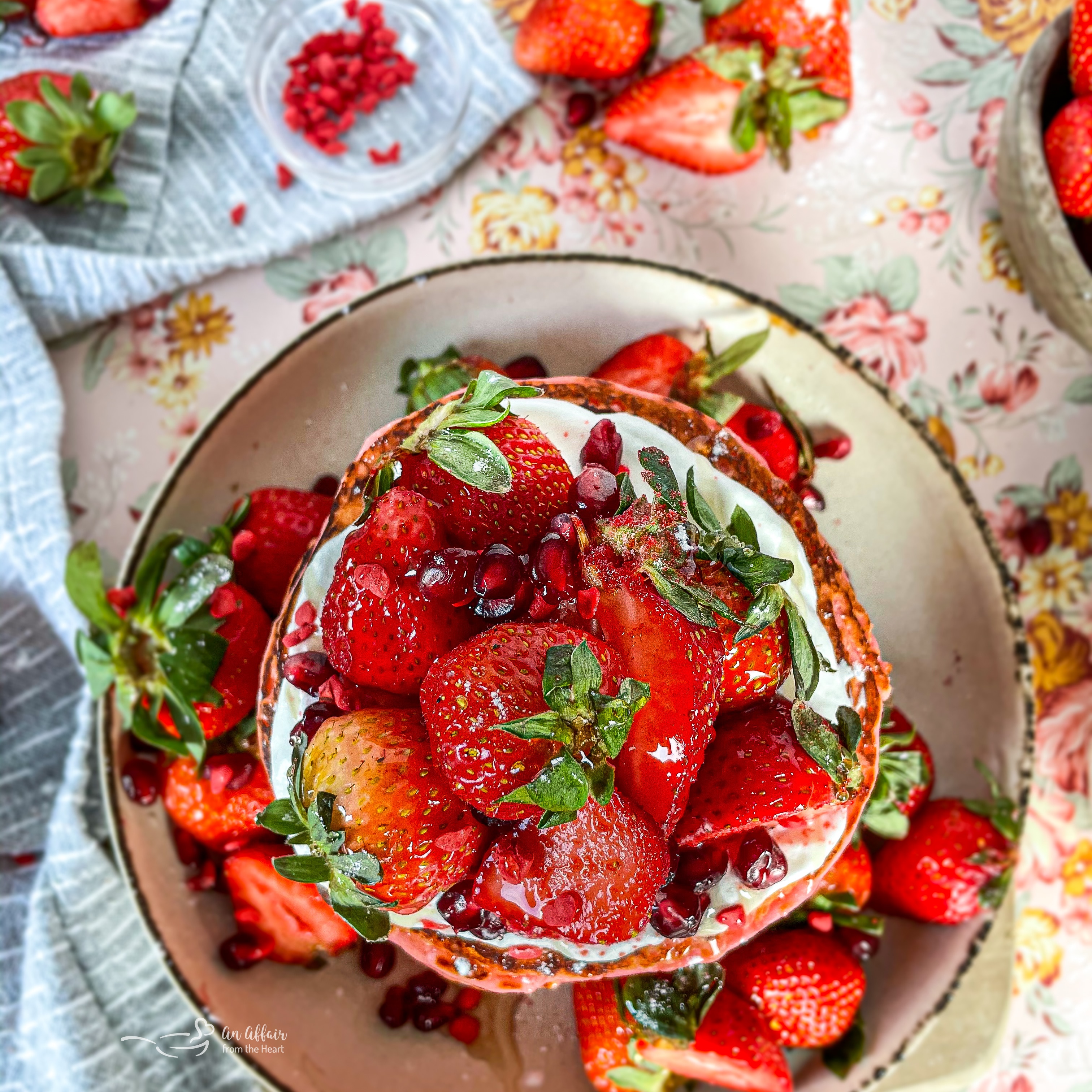 The Best Strawberry Pancakes - Pretty Pink Pancakes made with Jell-O