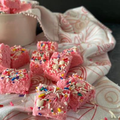White Chocolate Cream Cheese Fudge