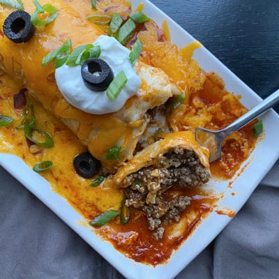 Copy Cat Taco Bell Enchirito Recipe