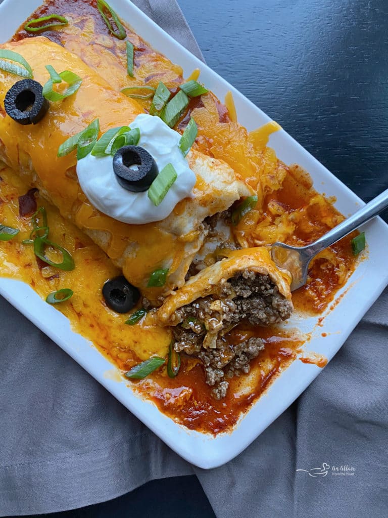 Copy Cat Taco Bell Enchirito Recipe