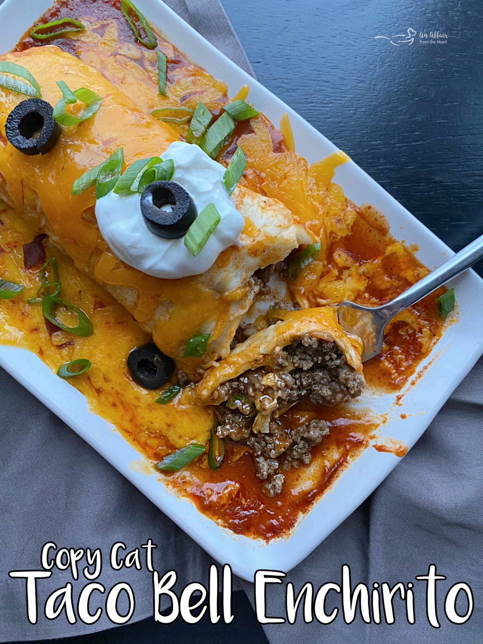 Copy Cat Taco Bell Enchirito Recipe Make delicious Enchiritos at home!