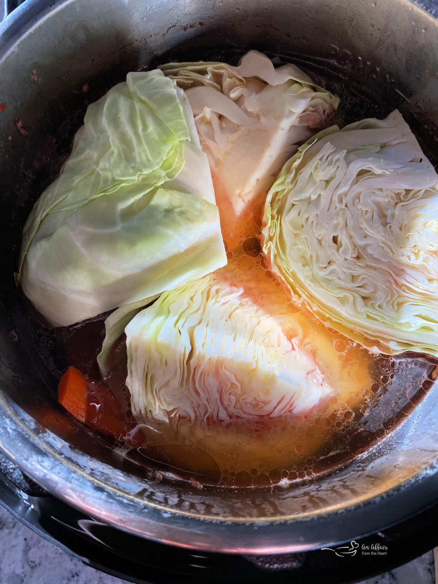 Quick Instant Pot Corned Beef & Cabbage Dinner | An Affair from the Heart