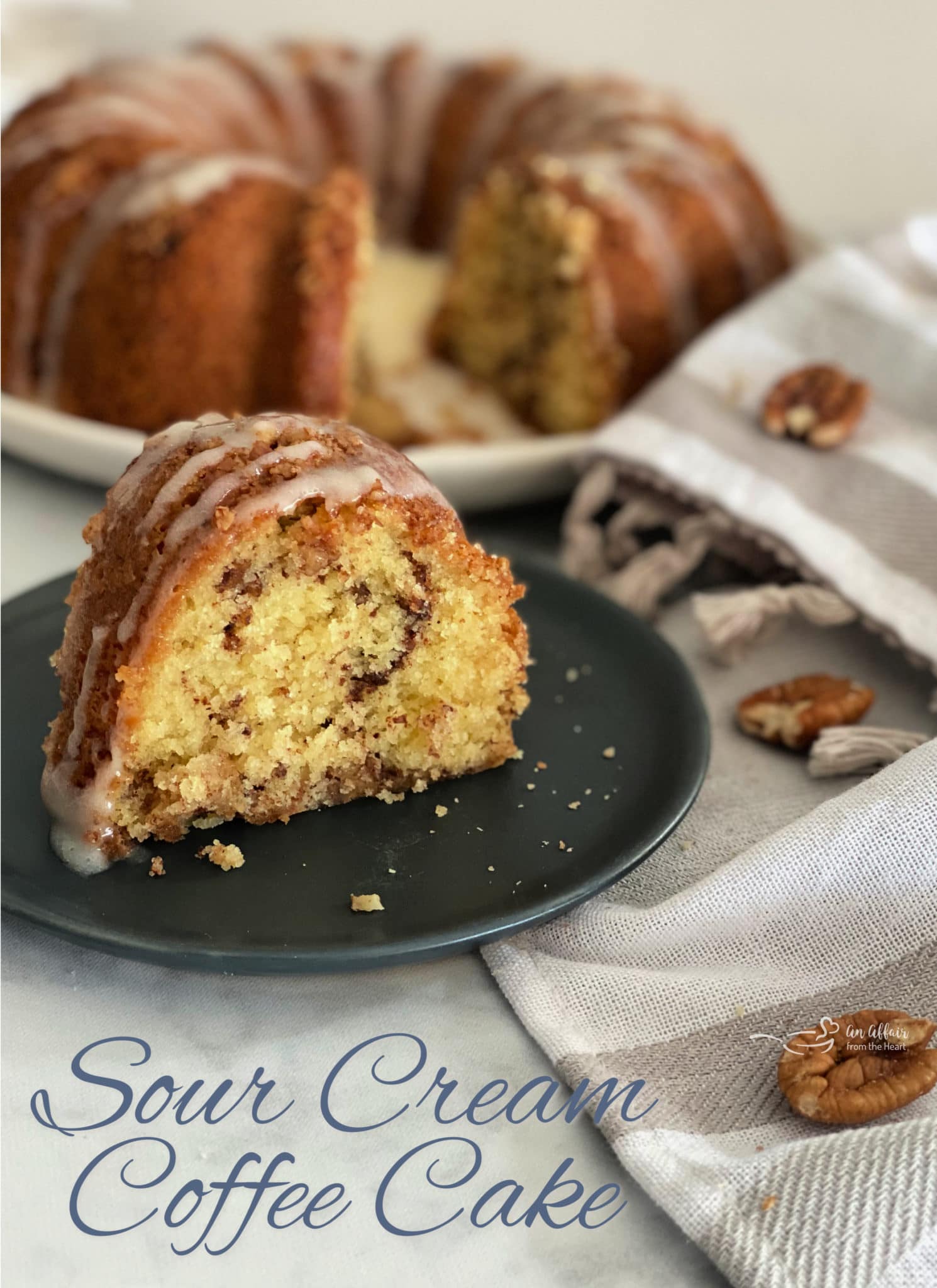BEST Sour Cream Coffee Cake Recipe Moist & Delicious Bundt Cake