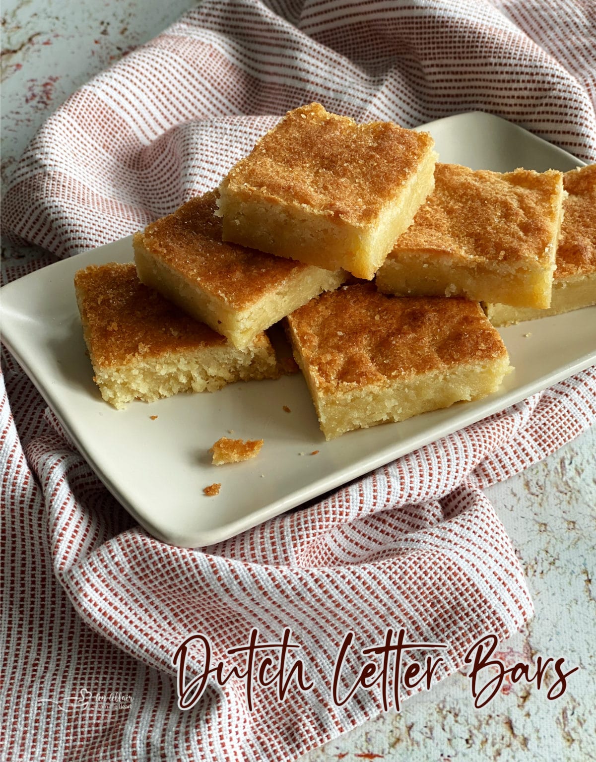 Dutch Letter Bars Easy Almond Paste Bars An Affair From The Heart