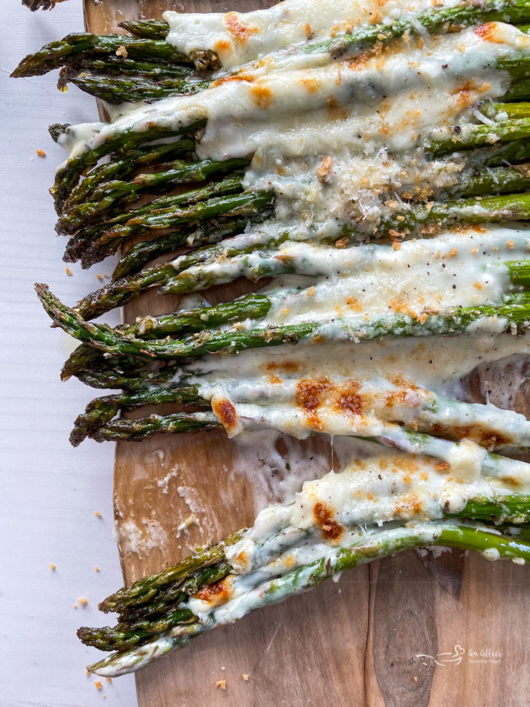 Garlic Cheese Asparagus