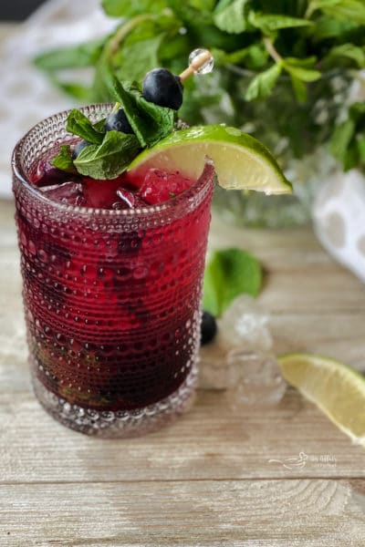 Blueberry Mojito
