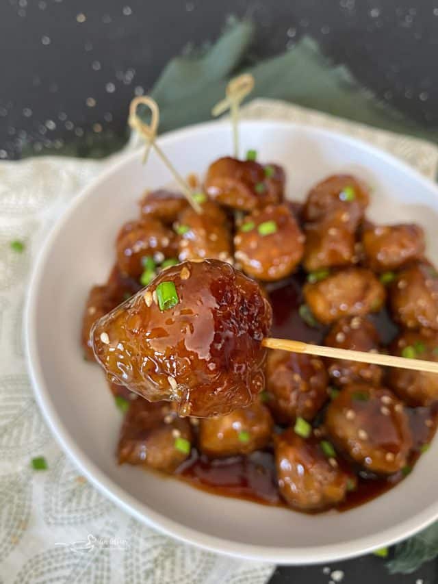 STICKY ASIAN MEATBALLS STORY