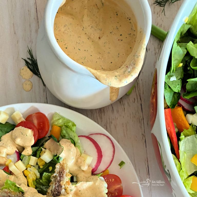 Southwestern Salad with Chipotle Ranch Dressing & Steak Bites