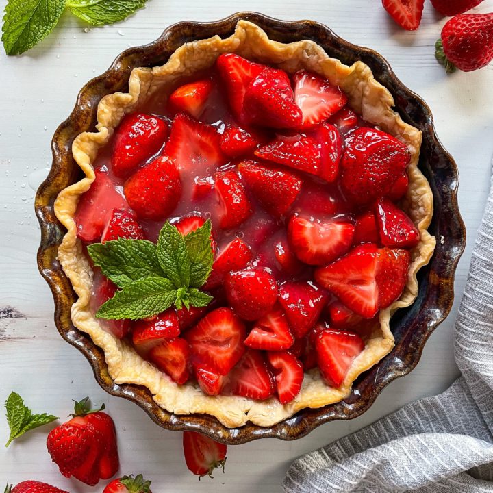 Fresh Strawberry Pie - An Affair from the Heart