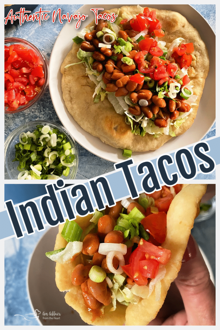 Indian Tacos with Indian Fry Bread - Authentic Navajo Taco Recipe