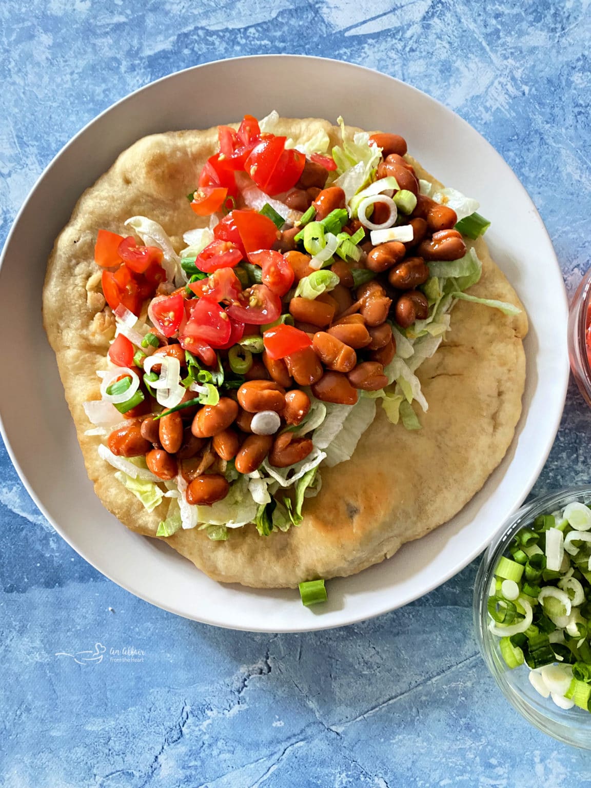 Indian Tacos With Indian Fry Bread Authentic Navajo Taco Recipe