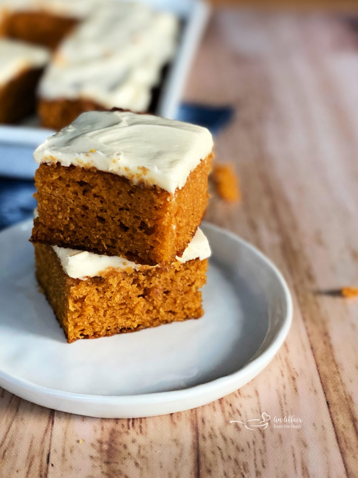 Carrot Cake Bars With Cream Cheese Frosting