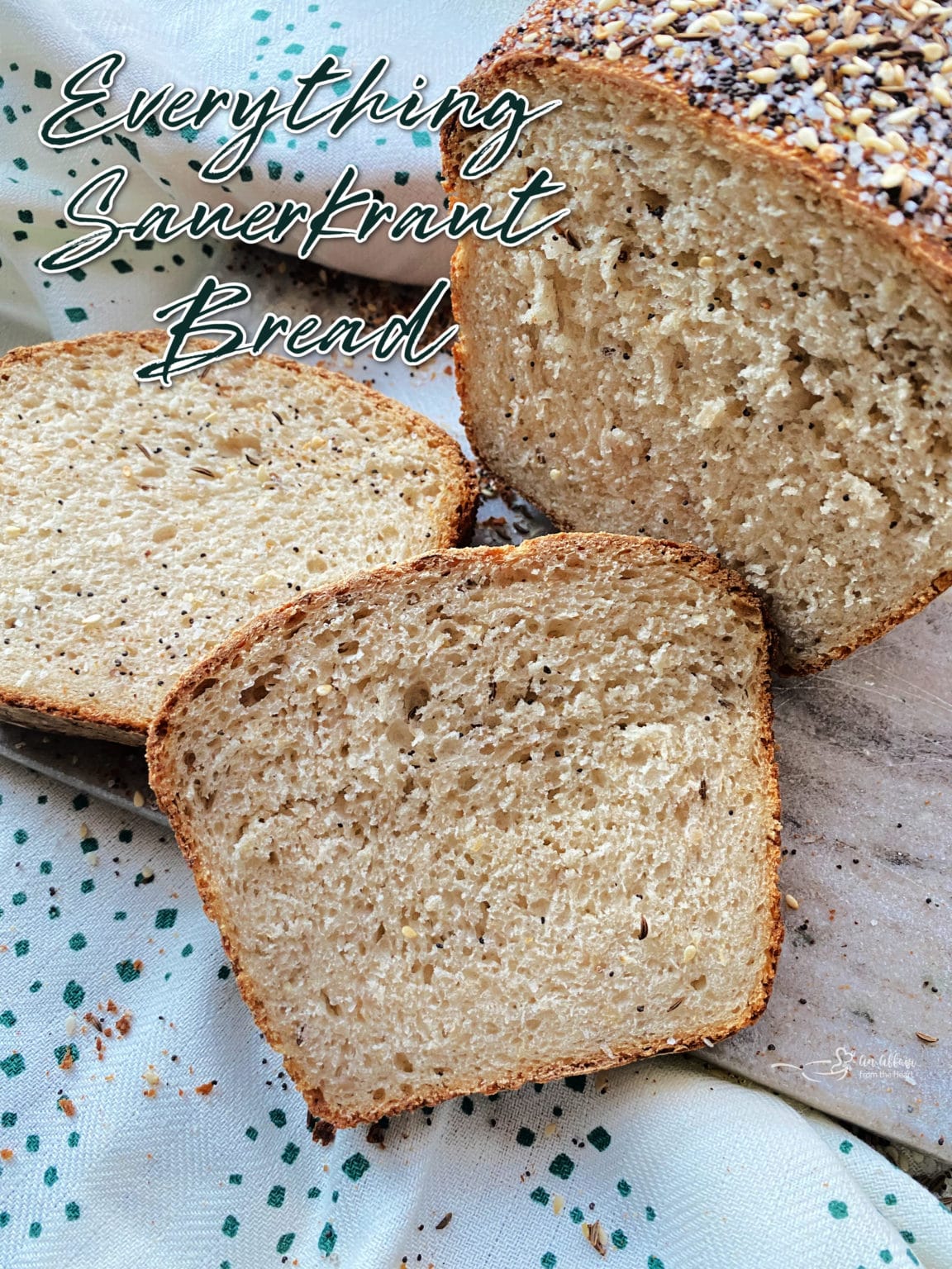 Everything Sauerkraut Bread an epic sauerkraut quick bread recipe