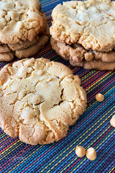 Giant Butterscotch Cookies