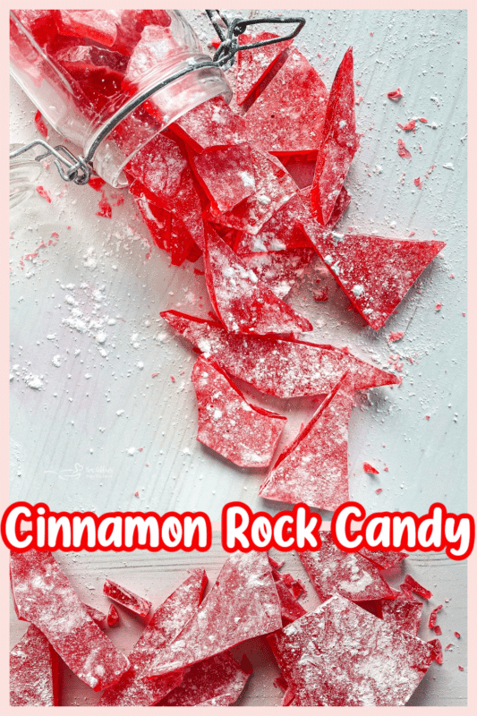 cinnamon rock candy promo graphic