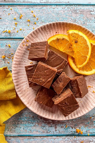 Chocolate Orange Fudge