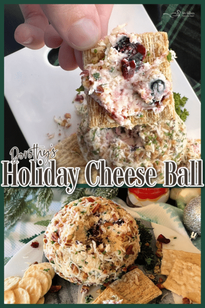 Dorothy's Holiday Cheese Ball