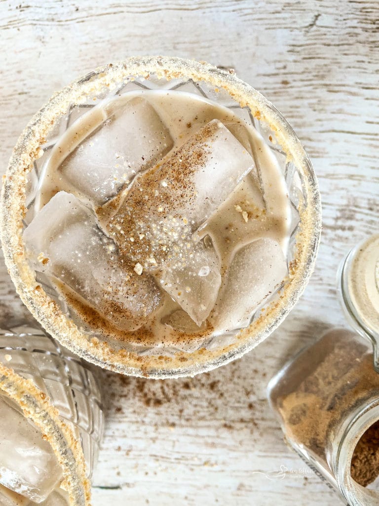 Pumpkin White Russian Cocktail