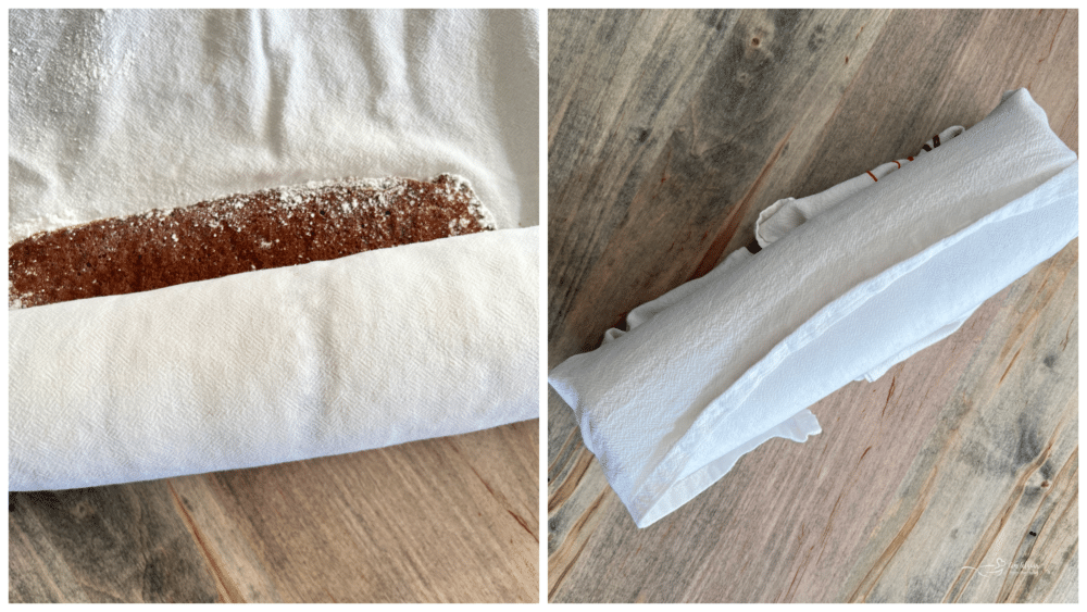 towel for making ice cream cake roll