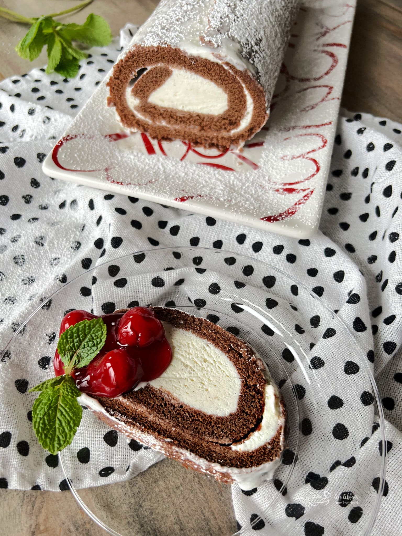 Ice Cream Cake Roll An Affair from the Heart