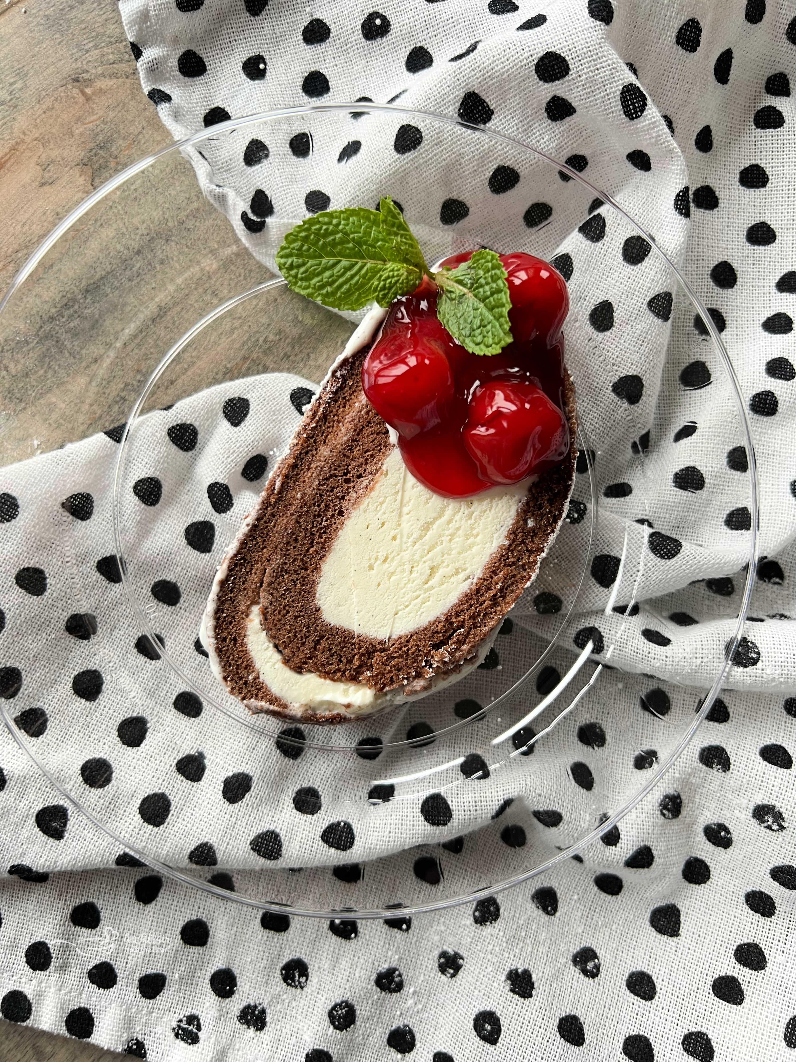 Ice Cream Swiss Roll Cake Recipe