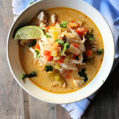 Thai Chicken Noodle Soup