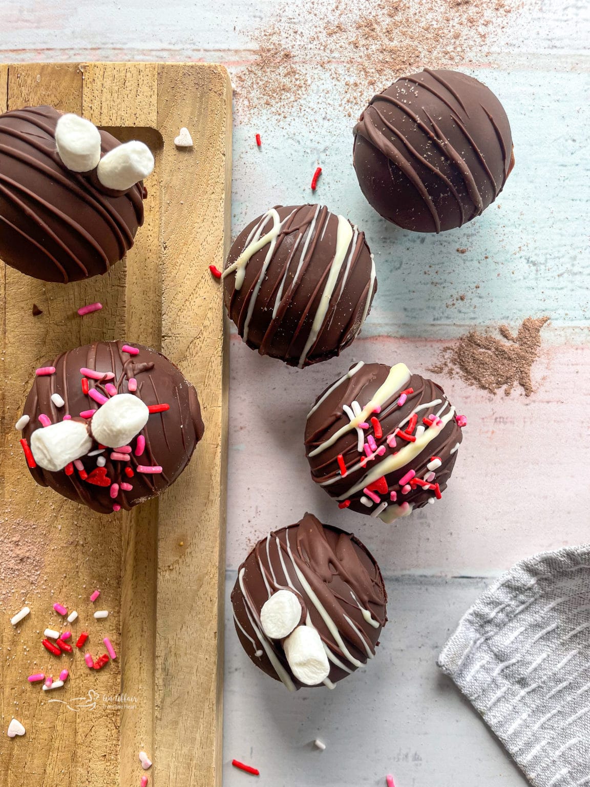 Decadent HOT COCOA BOMBS make the world's best hot cocoa!