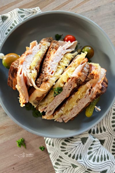 Turkey Reuben Sandwich - "The Rachel"
