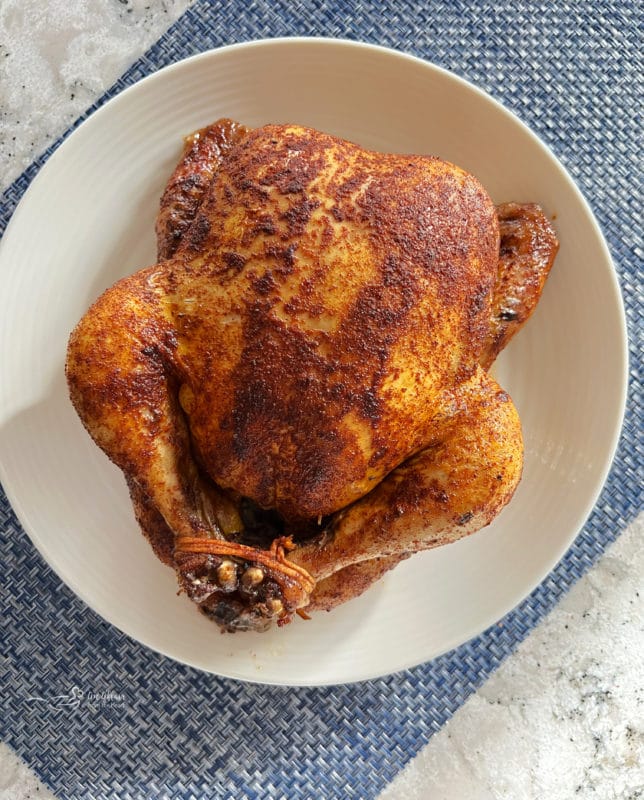Slow Cooker Rotisserie chicken