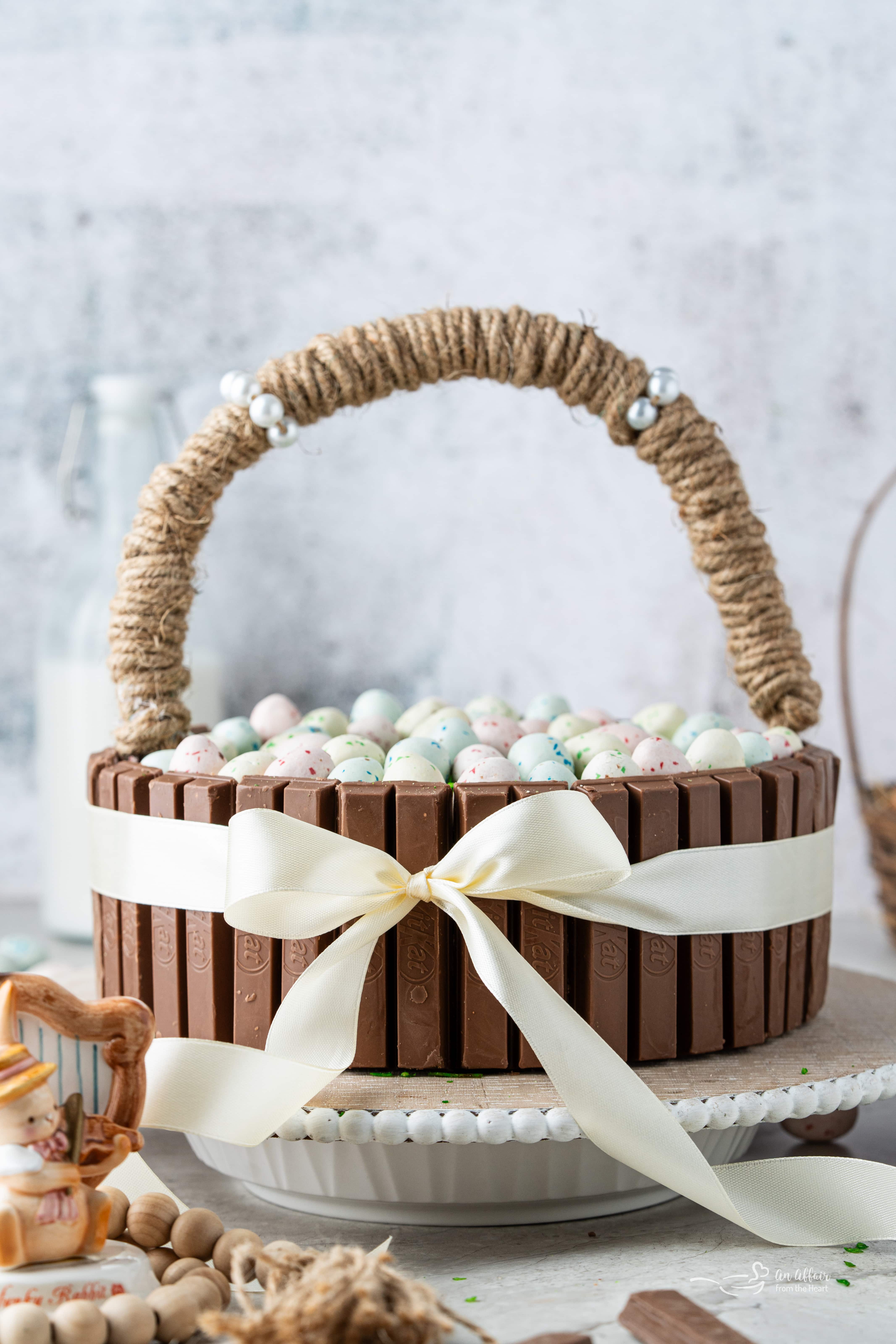 Easter Basket Kit Kat Cake