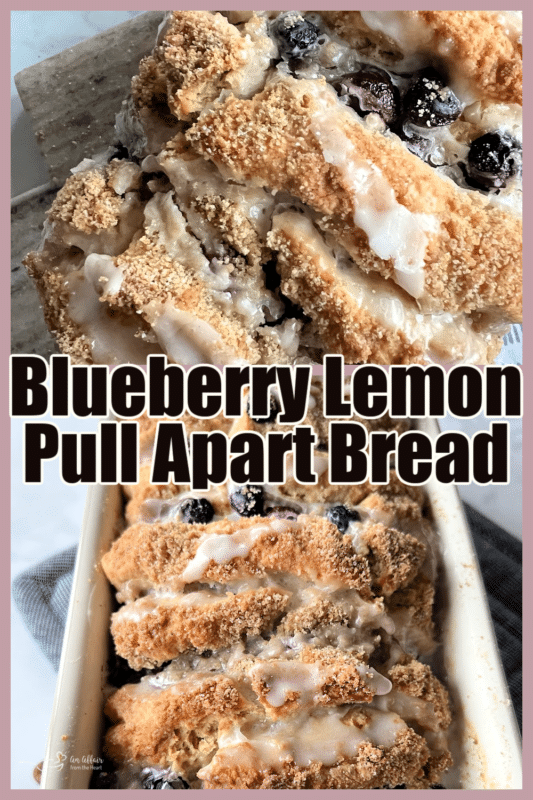 Blueberry Lemon Pull Apart Bread_ An Affair from the Heart