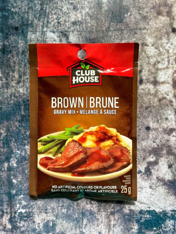 Brown Brune Instant Gravy Packet