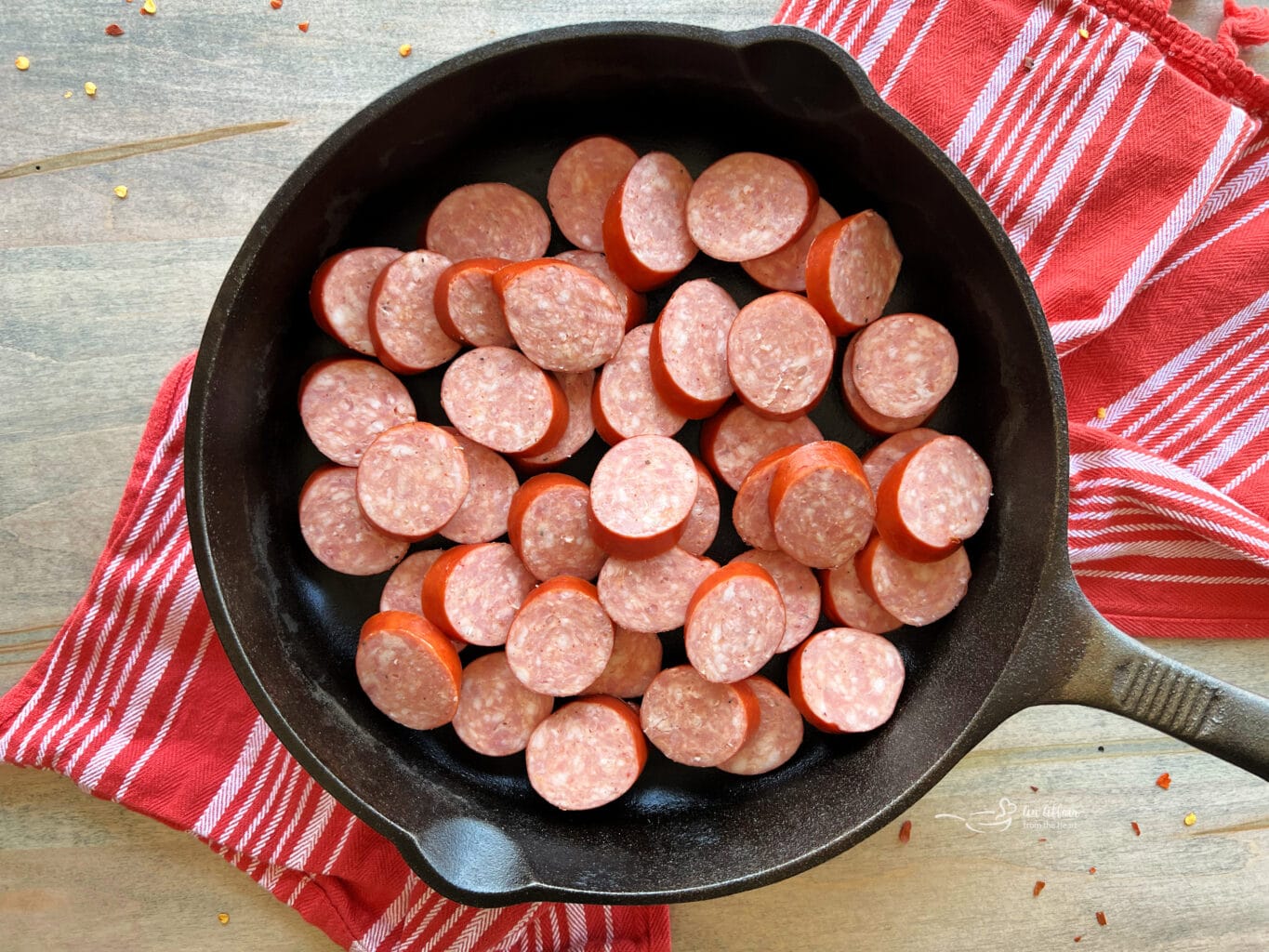 BBQ Smoked Sausage Sandwiches with Kraut