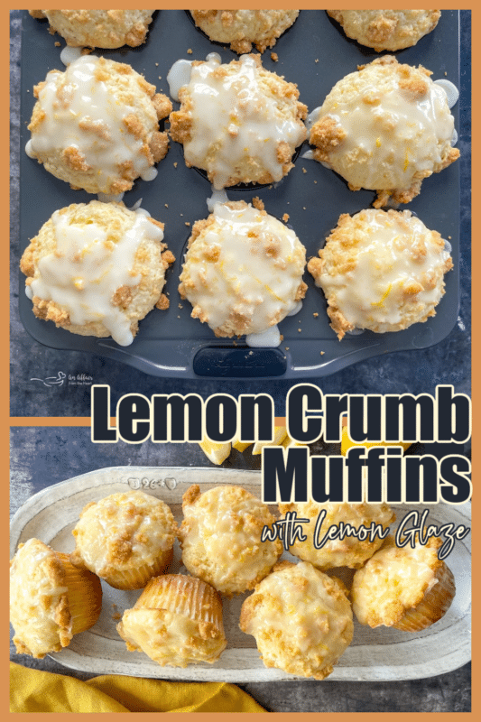 Lemon Crumb Muffins with Lemon Glaze _ An Affair from the Heart